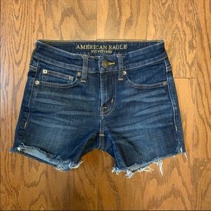 American eagle denim shorts